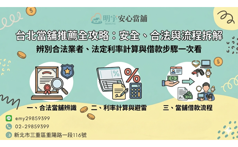 三重明宇安心當鋪 